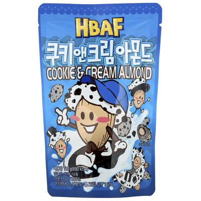 HBAF Миндаль Cookies & Cream, 120 г