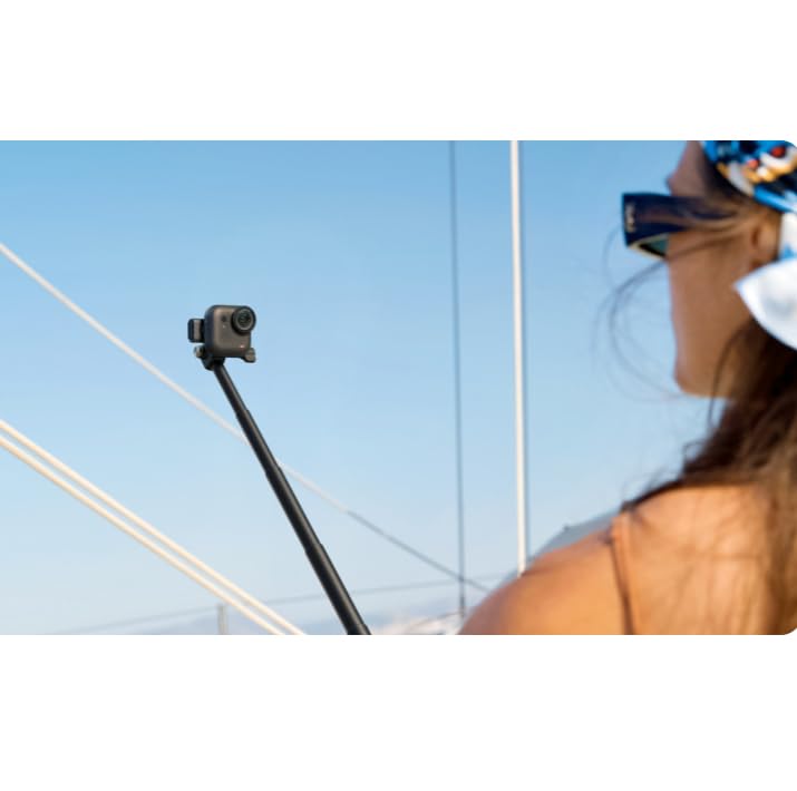 Магнитное крепление ZLiT для экшн-камеры Insta360 GO Ultra, быстросъемный удлинительный кронштейн, основание-держатель, (черный)