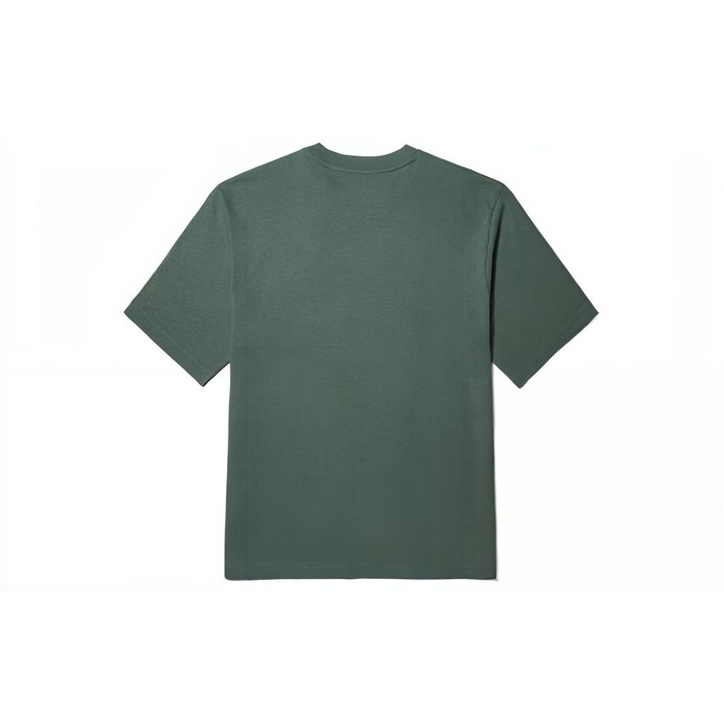 Timberland Однотонная повседневная свободная футболка с круглым вырезом и коротким рукавом, топы унисекс, бальзамово-зеленый A5Z5U-392