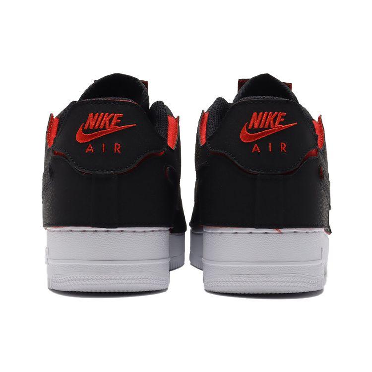 Nike Кроссовки унисекс Air Force 1/1 Low Black Chili Red Pine-Green DD2429-001
