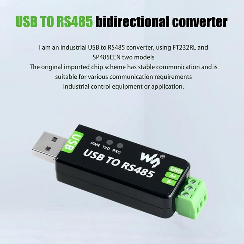 Оригинальный промышленный USB в RS485 последовательный преобразователь полудуплексный модуль связи FT232RL