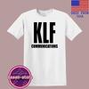 KLF Communications Мужская Белая Футболка Топ Унисекс
