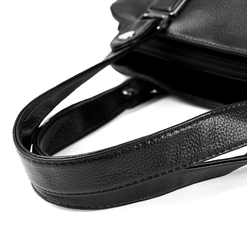 Простая и стильная сумка-тоут через плечо, сумка-мессенджер