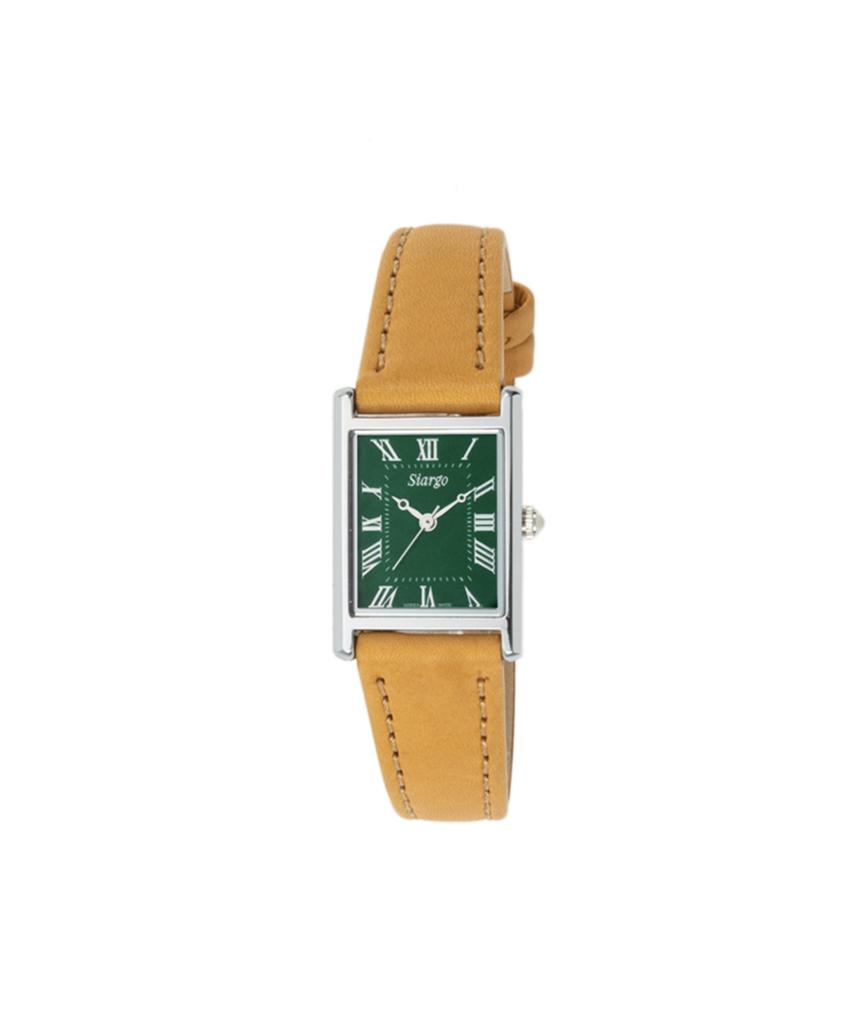 Sialeugo Sg-010S-Dg Коллекция Фенхель Женские Кожаные Наручные Часы