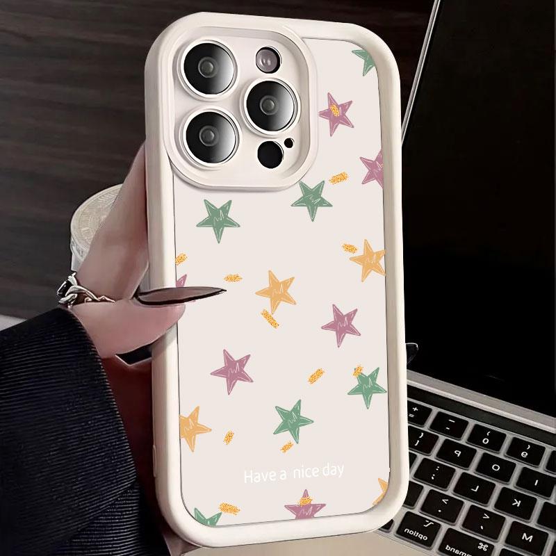 Чехол для телефона Tecno Pova 6 5 Pro Pova 6 Neo 5G 4G Pop 8 9 7 Чехол Модные Звезды Сердце Мягкий Силикон Ударопрочный Защитный Чехол