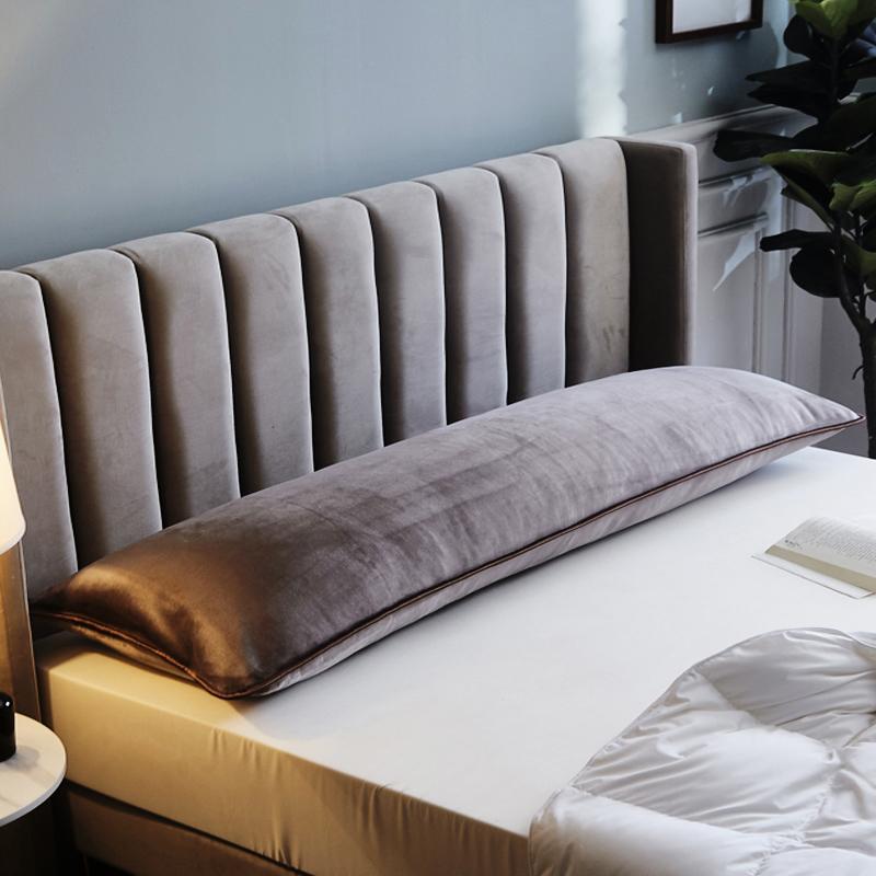 1 шт. Мягкая фланелевая длинная наволочка большого размера, удобная наволочка для сна любовника 120/150/180 см, постельное белье, наволочка для тела