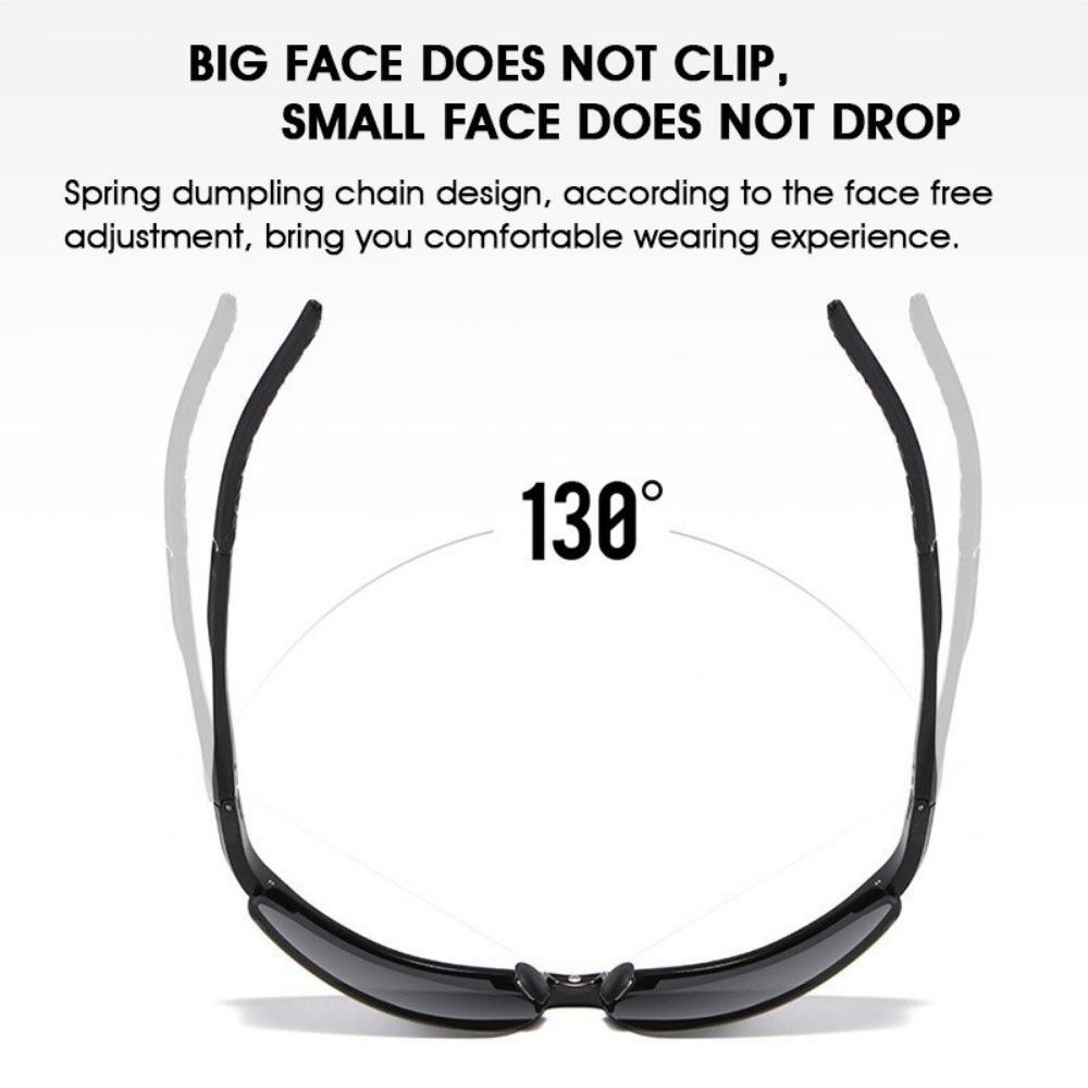 Солнцезащитные очки Мужские Дневные Ночные Очки Хамелеоны Поляризованные Водительские Очки для улицы Сверхлегкие Очки против излучения Fis