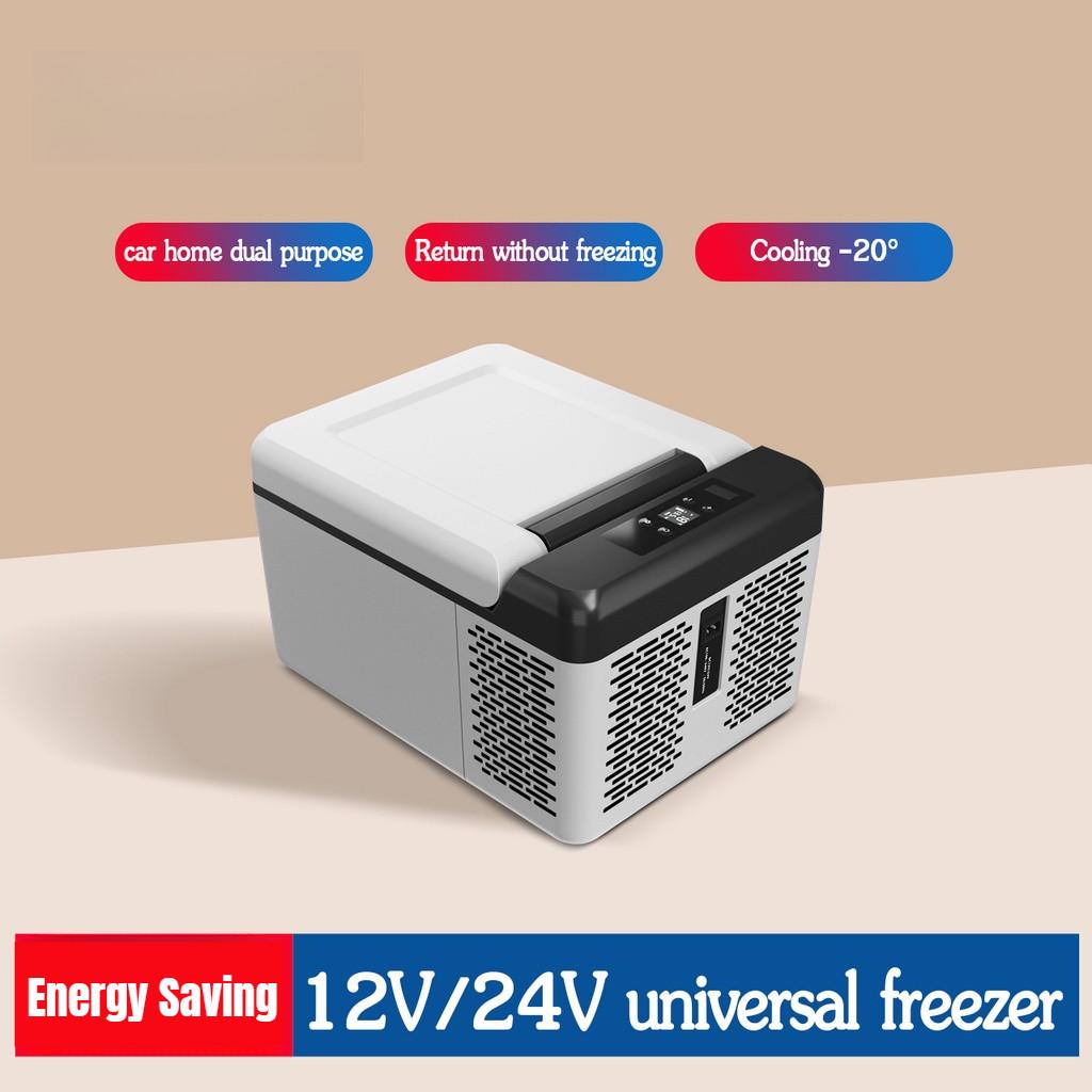 12V/24V 15L 20L 25L Car Refrigerator Cooling Compressor Car Home Dual Purpose Mini Fridge Universal Freezer