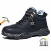 Зимняя рабочая обувь Теплая защитная обувь Защитная рабочая обувь с защитой от проколов и стальным носком Неразрушаемая обувь для мужчин Рабочие ботинки