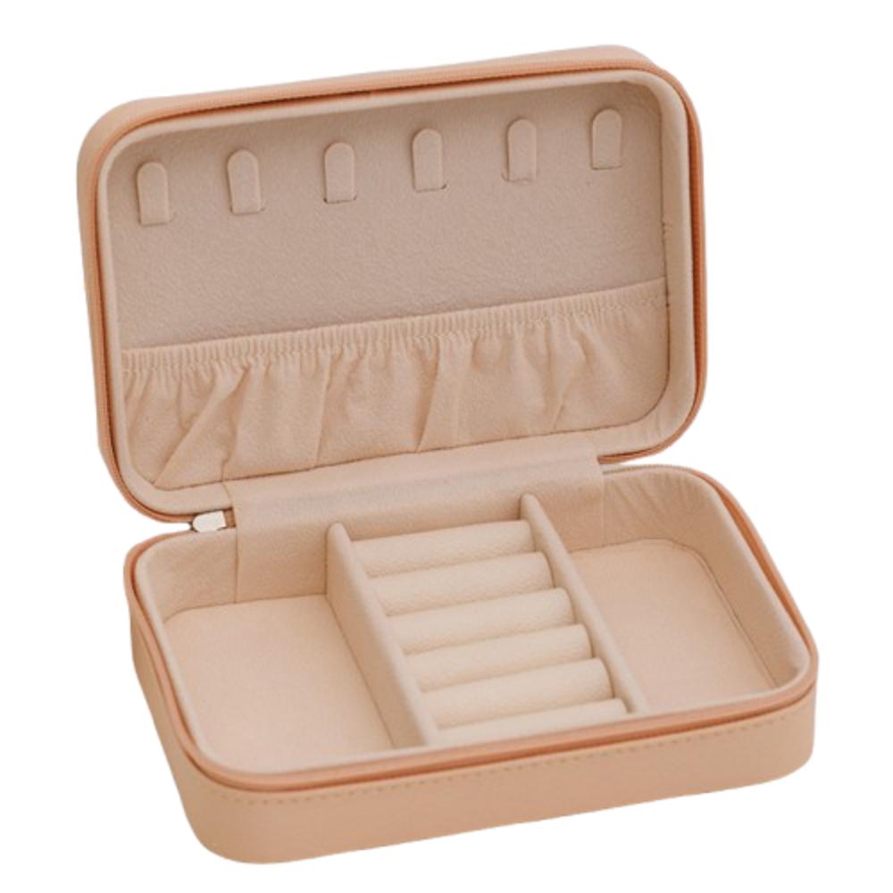 Dustproof Trinkets Storage Organizer Large Capacity Jewelry Storage Case  Travel