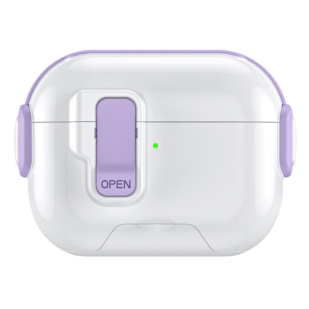 Чехол для Apple AirPods Pro с функцией подставки для телефона, защитный чехол из ТПУ и ПК для TWS-наушников