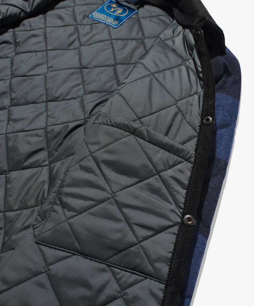 Noah (U) Noah X Lavenham Buffalo Check Rayden Jacket Blue/Black
