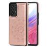 Подходит для Samsung Galaxy A14 A15 A16 A21 A25 A36 A42 A52 A56 A73 Чехол с держателем для карт, Кошелек с цветами и магнитными кнопками