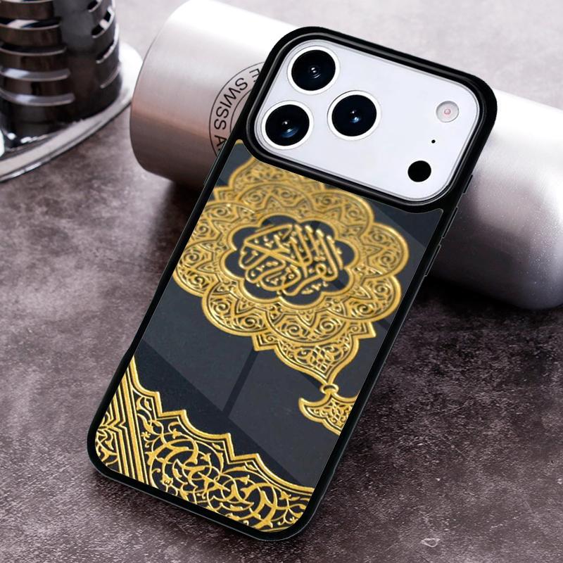 Чехол для телефона с цитатами из Корана, исламский, арабский, для iPhone 17 16 15 Pro Max Air 14 13 12 11 Plus, противоударный