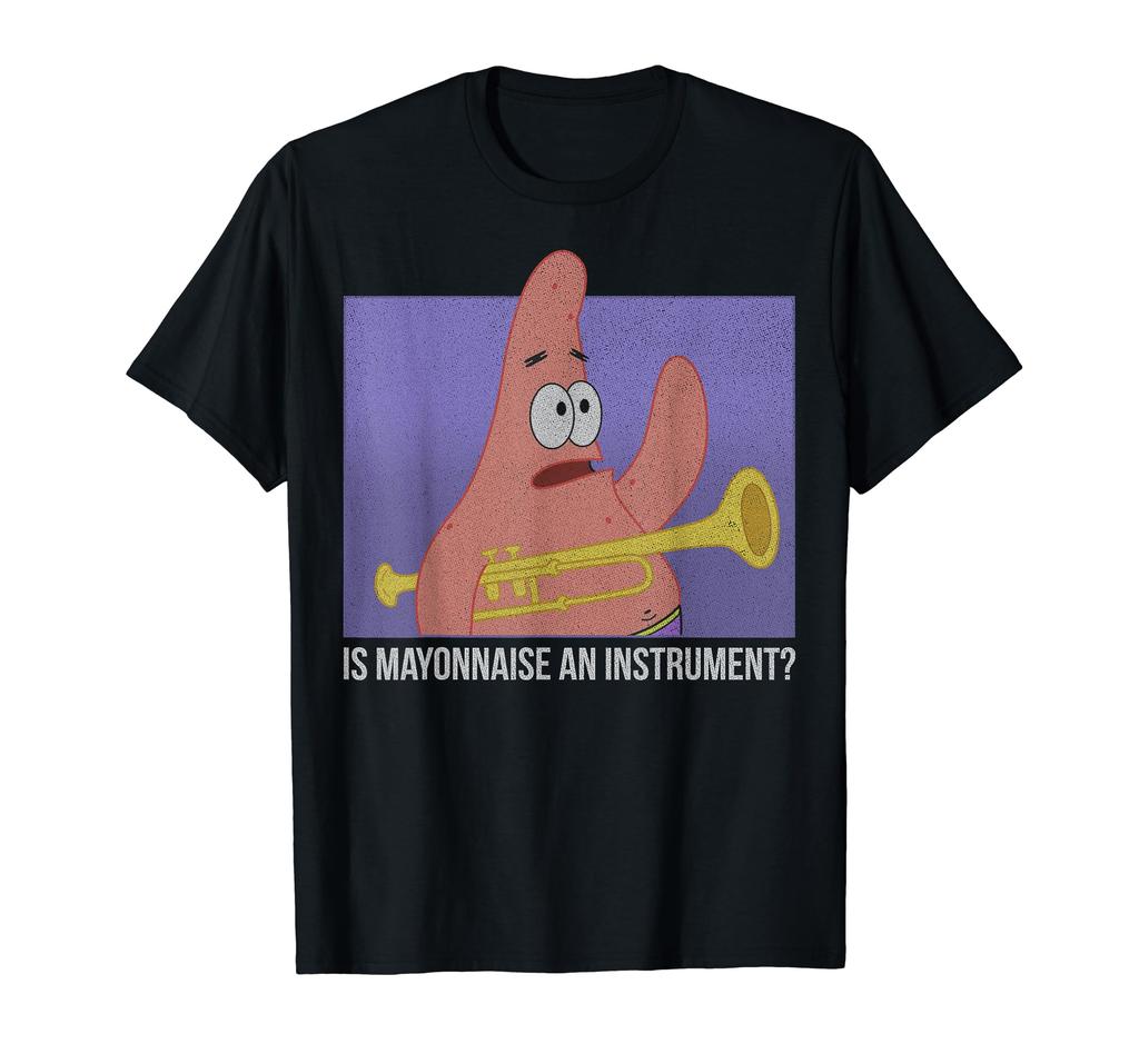 SpongeBob SquarePants Patrick Is Mayonnaise and Instrument T-Shirt