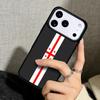 Чехол Case для iPhone 17 Air 16 Pro Max 15 Plus 11 13 Mini 14 12 Задняя крышка телефона Флаг Грузии мягкий