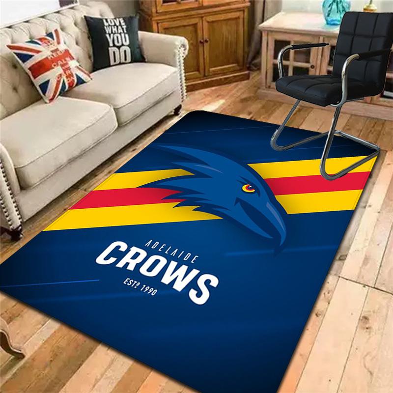 Adelaide Crows Rug Floor Mat for Living Room or Bedroom Soft and Comfortable Carpet a Gift for Birthday and Holiday.MFF0918020