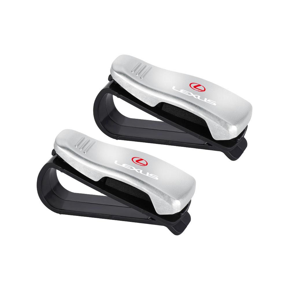 1/2pcs Car Glasses Clip Sun Visor Ticket Document Holder Storage Clips For Lexus IS300 IS200 LX570 GS300 GX460 ES300 RX450h Al20 HP5