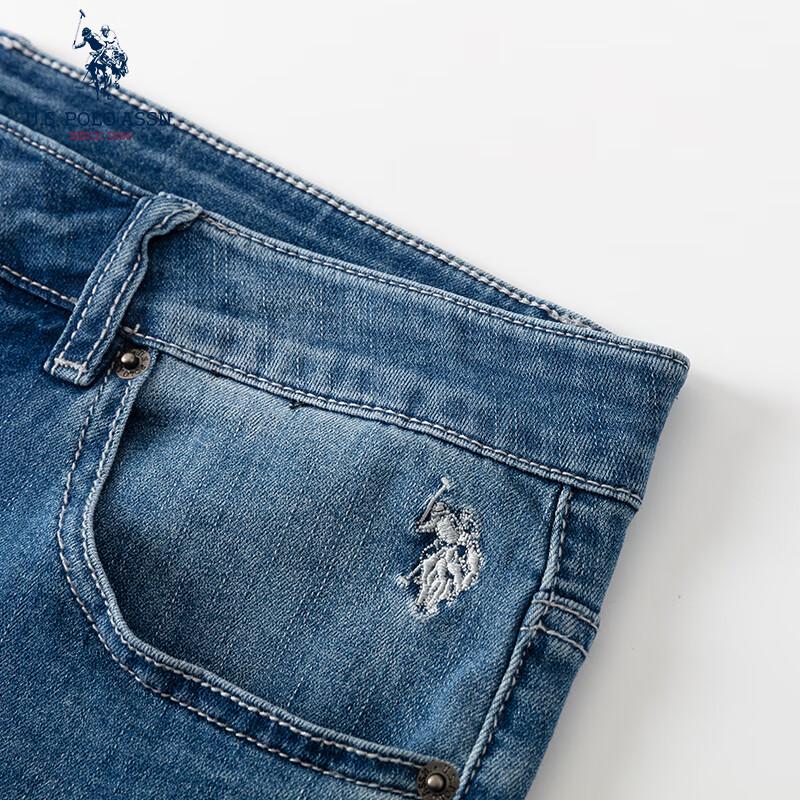 U.S. Polo Assn. Мужские повседневные джинсовые шорты