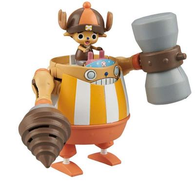 One Piece Chopper Robo Super 4 Kung Fu Tracer Пластиковая модель №. Предварительно окрашенный