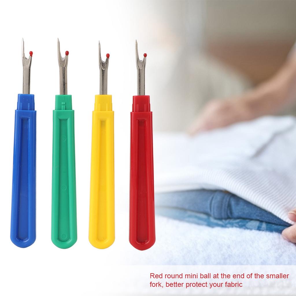Portable Plastic Handle Thread Cutter Seam Ripper Sewing Accessories