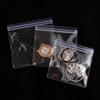 100Pcs PVC Plastic Self Sealing Bag Transparent Jewelry Bag Zip Lock Bags  Necklace Bracelet Ring