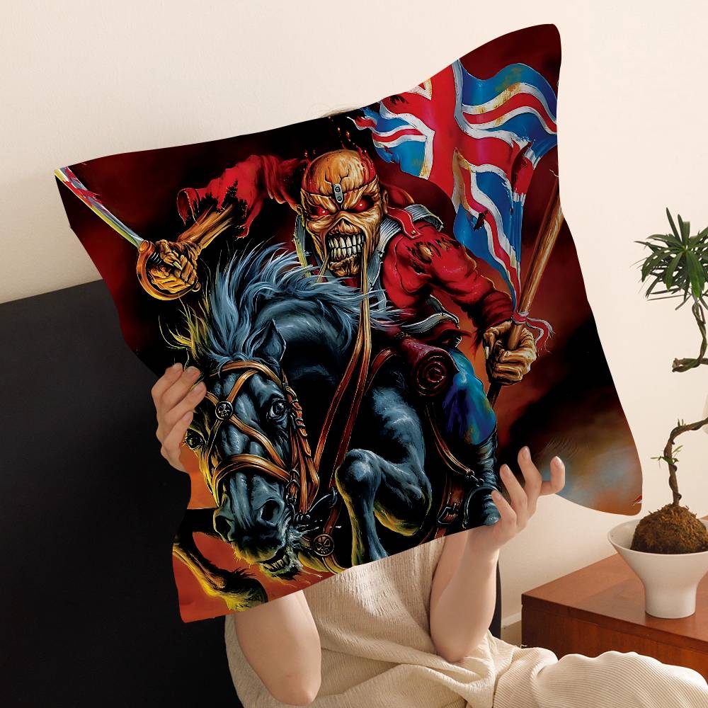 Крутая Подушка-Подушка Чехол Наволочка Iron Maiden Гостиная Диван Домашний Декор На Заказ