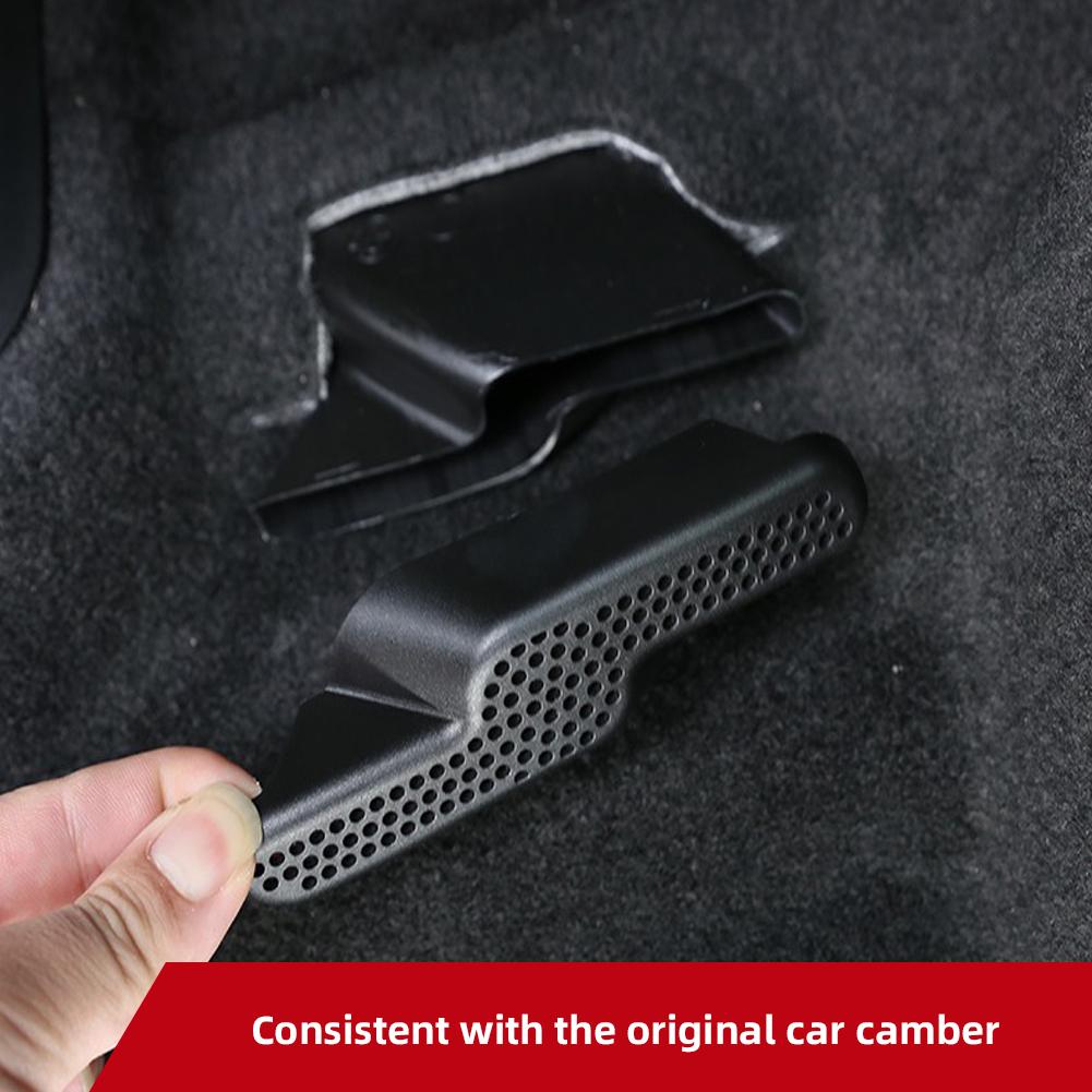 2 шт. автомобильные крышки воздуховодов решетка заднего сиденья нижняя антиблокировочная розетка под сиденьем пылезащитный чехол для BMW X1 F48 2017 - 2023 X2 F39 #469134