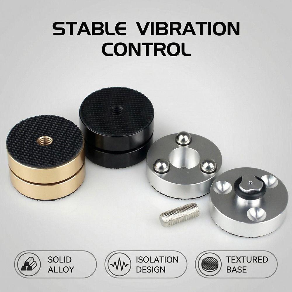 1Pcs Aluminum Magnesium Alloy HiFi Audio Isolation Feet  for Speaker Amplifier DAC