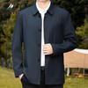 Мужская ветрозащитная куртка в стиле business casual