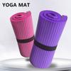 60x25x1.5cm Yoga Mat Plank Pilates Yoga Dancing Fitness Rehabilitation Training Nbr Floor Pad Portable Sports Equipments