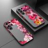 Чехол Задняя крышка для телефона Funda для Samsung Galaxy S21 S20 FE S24 Plus S26 S25 Ultra S22 S23 FE Note 20 Ultra 10+ Мультяшный Цветочный Арт