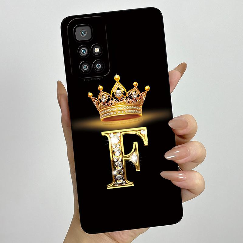 For Xiaomi Redmi 10 Case Redmi10 Luxury Letters Liquid Soft Silicone Back Cover For Xiaomi Redmi10 2022 Case Coque Fundas Shell
