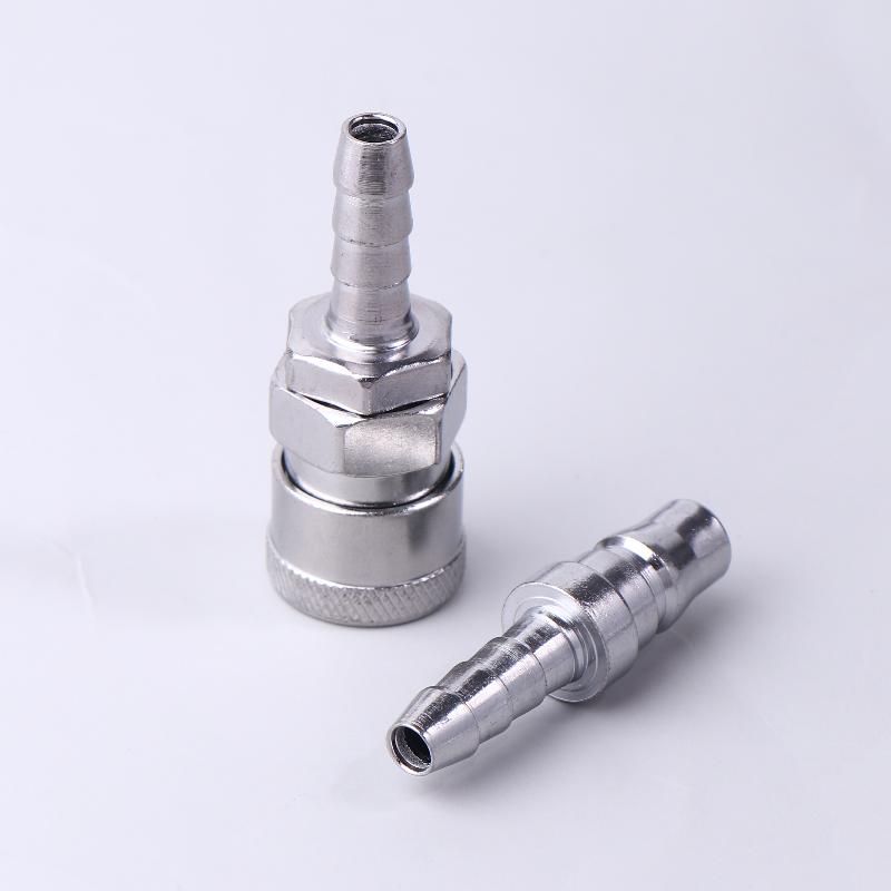 2Pcs Pneumatic Fitting Euro Type Sh20 Ph20 Quick Coupling Connector Coupler For 8Mm Tube Compressor Accessories