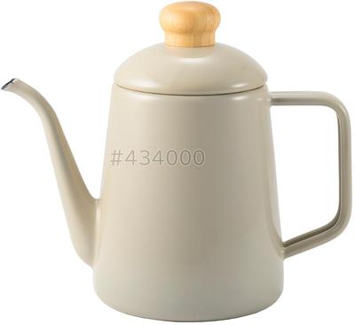 Капельница Fuji Enamel Cotton Plus 1,0 л, серо-бежевая CTP-1.0DP.GG
