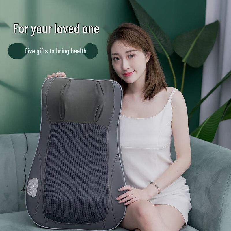 Массажная подушка для шеи и спины AIVEISI Шиацу