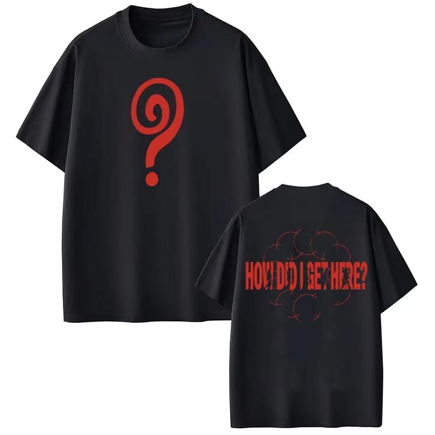 Singer Louis Tomlinson How Did I Get Here Tour 2026 Print Tshirt Men Women Hiphop Tshirt Casual pure Cottonshirs Fan Gifts