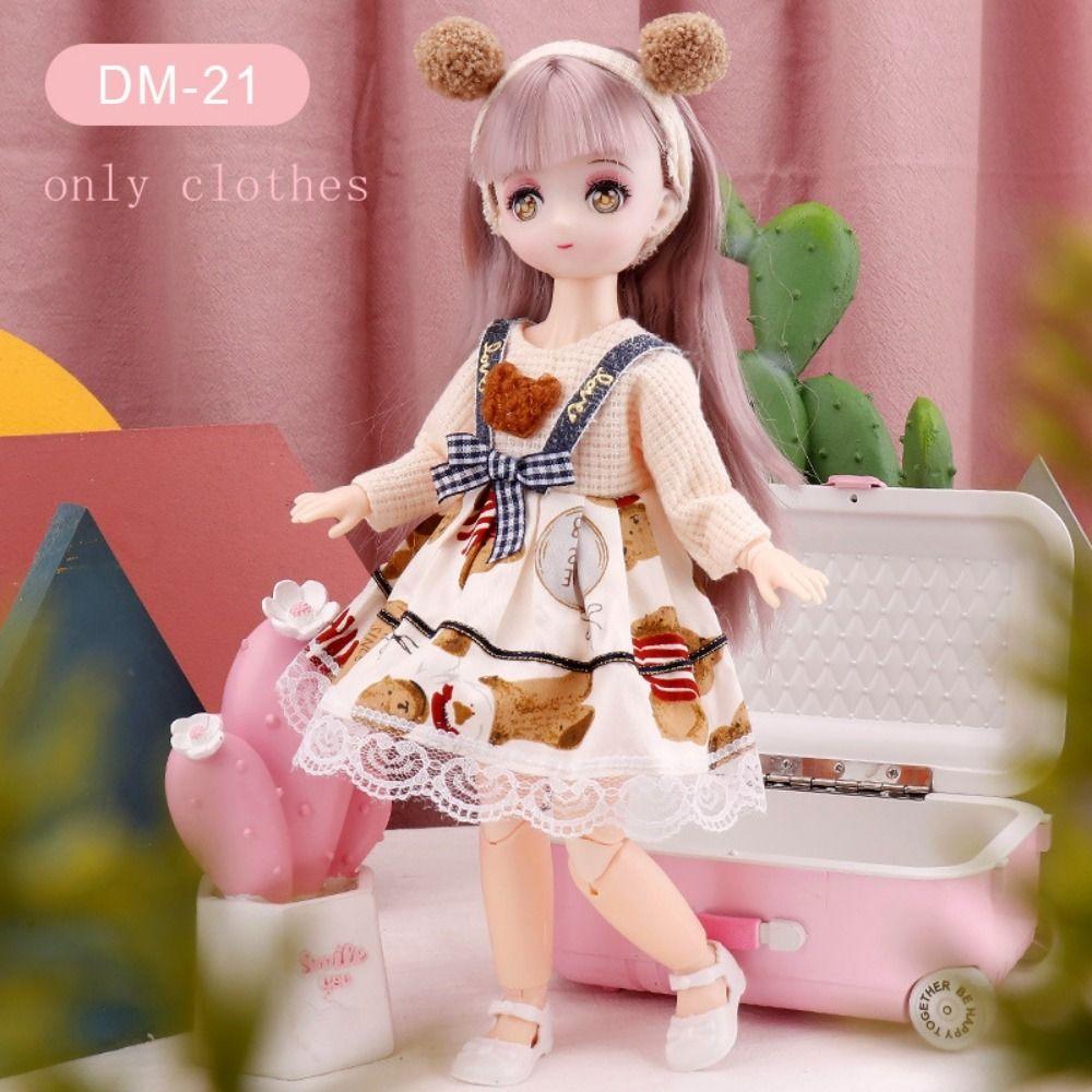 Красочная 1/6 одежда для кукол BJD, юбка, 11 дюймов, платье для кукол BJD, 30 см, одежда для кукол BJD, детские игрушки для девочек