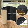 Adhesive Foam Rubber Sheet, 1/4" x 12" x 59", for Weatherproofing & Sealing
