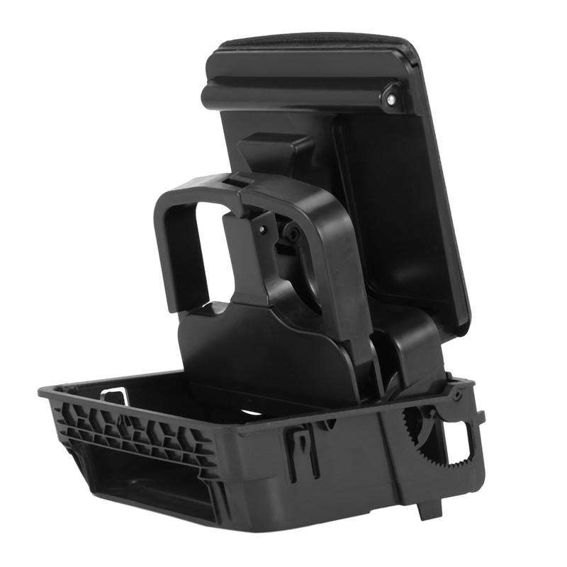 2018 Black Central Armrest Rear Cup Holder For Jetta 5 Golf 5 6 Rabbit EOS
