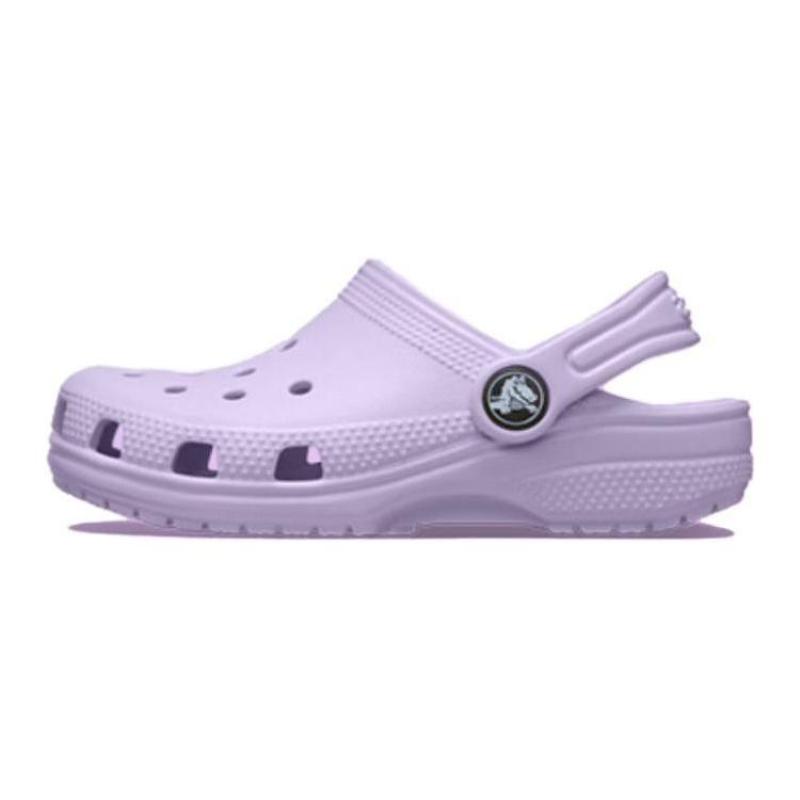 Crocs Comfortable Non-Slip and Abrasion Resistant Children's Sandals Lilac Children's Model