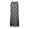 Women Sexy Sheer Lace Maxi Skirts Female Summer Boho See Through Bodycon Long Skirts for Party Club Streetwear Y2K Fairy Clothes