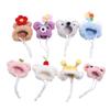 Soft Mini Pet Hat Decorative Crochet Knitted Hamster Hat  For Birds Rat Guinea Pig