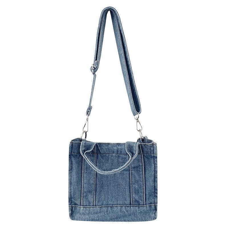 IELGY denim handbags high-end design sense niche all-match crossbody shoulder bag
