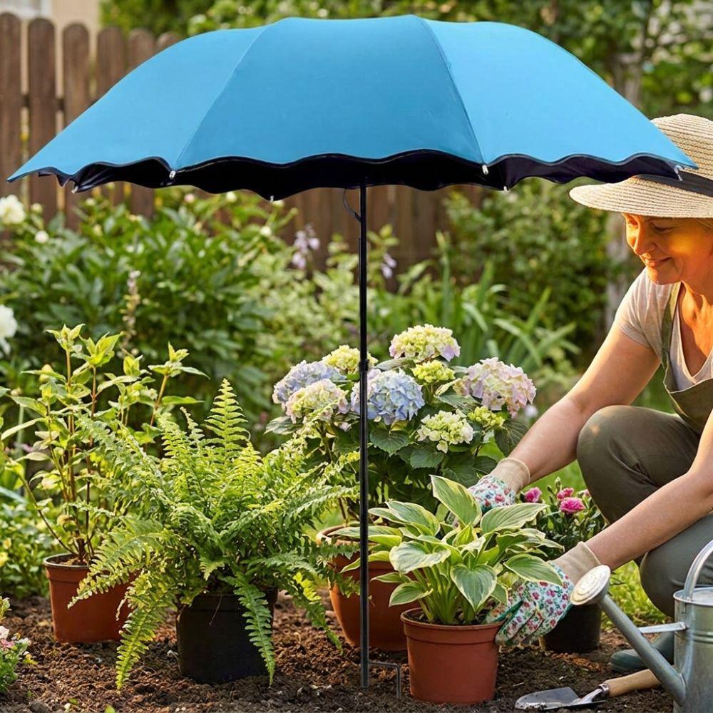Weatherproof Cloth Garden Sun Shade 95cm Large Plant Sunblock Cover Fishing Umbrella  Patio Balcony