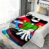 Singer D-deadmau5 Throw Lightweight 240g Flannel Blanket Soft Skin-friendly for Summer Cooling