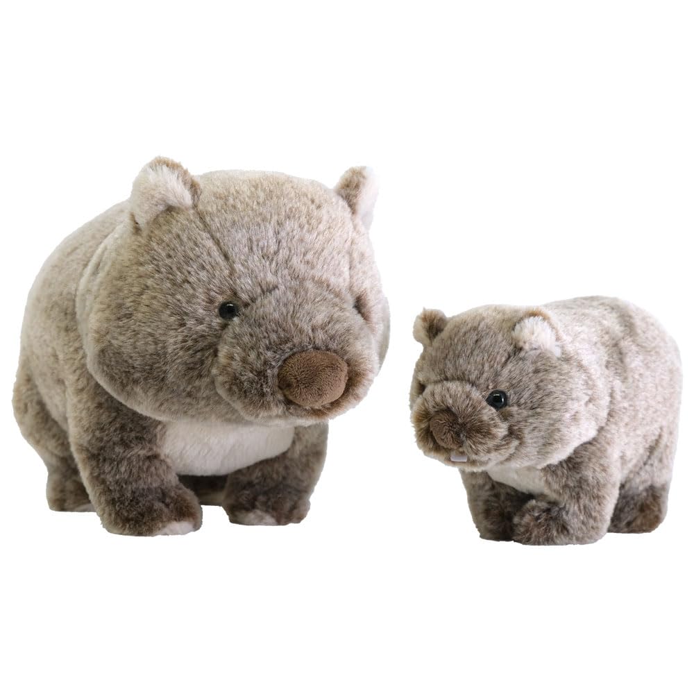 Sunlemon Fluffies Вомбат S 9 x 18 x Плюшевое Животное Милое Редкое Животное Серия 11,5 см P-1413