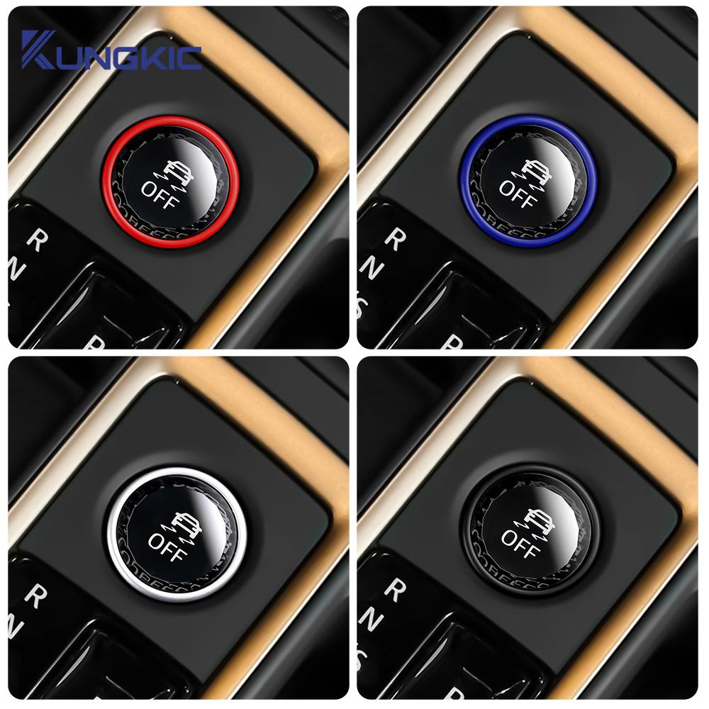Crystal ESC OFF Button Frame Cover for Cupra Formentor Leon Seat 2020-2026 Interior Sticker