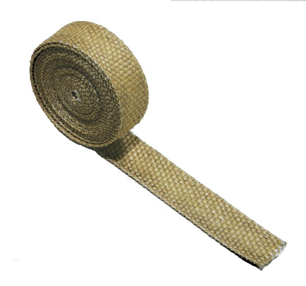 POSH FAITH Изоляция выхлопной системы 50 мм x Стандартный бинт, 3 м, (хаки)