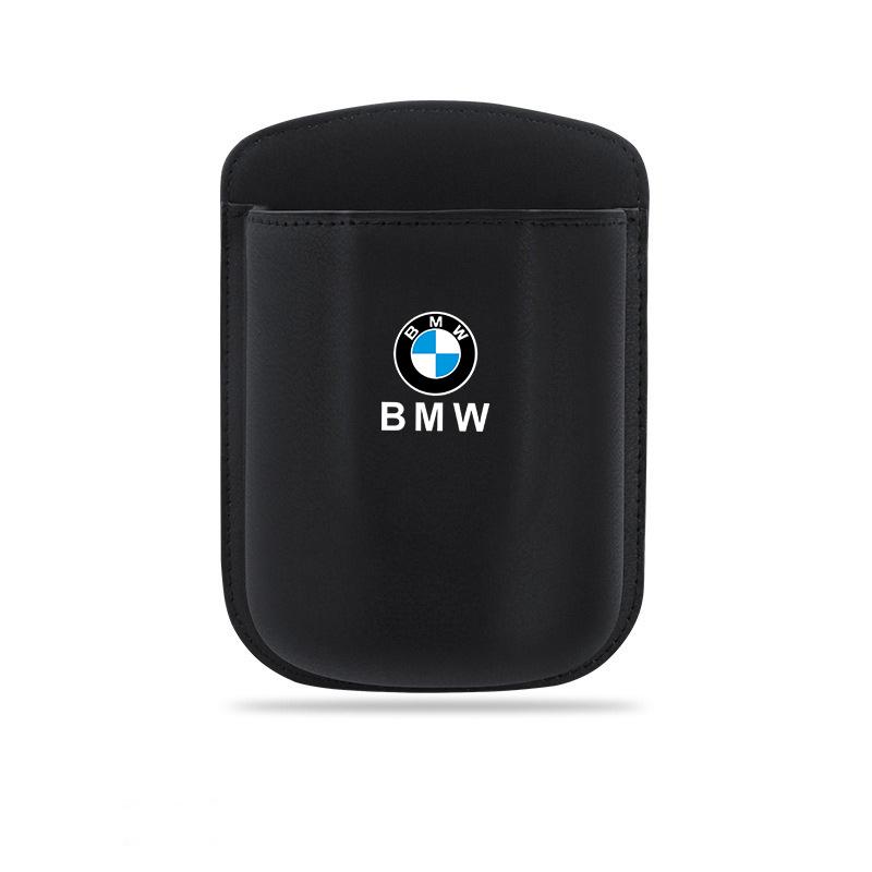 PU Leather Car Door Seat Back Pocket Drink Cup Holder Storage Organizer For BMW M5 M4 M3 F20 F40 F22 F30 E90 F32 F10 F06 F07 F46